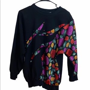 Vintage Jinny Jin Crewneck Pullover Art Wear